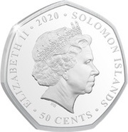 50 Cents - Elizabeth II Patriot obverse image
