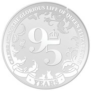 ½ Dollar - Elizabeth II Queen Elizabeth II, Solomon Islands, 2021 reverse image