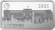 ½ Dollar - Elizabeth II London, Solomon Islands, 2021 reverse image