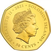 50 Cents - Elizabeth II Arch Rivals obverse image