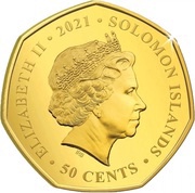 50 Cents - Elizabeth II Goal obverse image