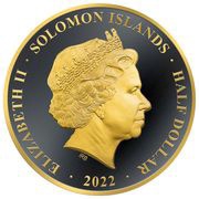 ½ Dollar - Elizabeth II Sphinx obverse image