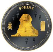 ½ Dollar - Elizabeth II Sphinx reverse image