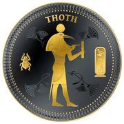½ Dollar - Elizabeth II Thoth, Solomon Islands, 2022 reverse image