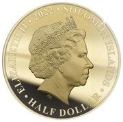 ½ Dollar - Elizabeth II Platinum Jubilee obverse image