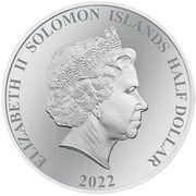 ½ Dollar - Elizabeth II Mexico obverse image