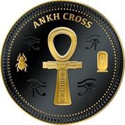½ Dollar - Elizabeth II Posthumous; Ankh Cross reverse image