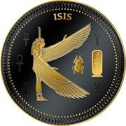 ½ Dollar - Elizabeth II Posthumous; Isis, Solomon Islands, 2023 reverse image