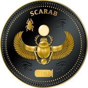½ Dollar - Elizabeth II Posthumous; Scarab, Solomon Islands, 2023 reverse image