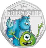 50 Cents - Elizabeth II Posthumous; Friendship, Solomon Islands, 2023 reverse image