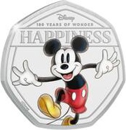 50 Cents - Elizabeth II Posthumous; Happiness, Solomon Islands, 2023 reverse image