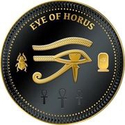½ Dollar - Charles III Eye of Horus, Solomon Islands, 2023 reverse image