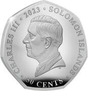 50 Cents - Charles III Concorde obverse image