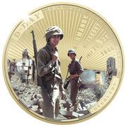 ½ Dollar - Charles III Normandy Breakout, Solomon Islands, 2024 reverse image