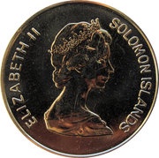 1 Dollar - Elizabeth II Olympics 1984 obverse image