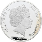 1 Dollar - Elizabeth II HMS Warrior obverse image