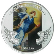 1 Dollar - Elizabeth II Archangel Gabriel, Solomon Islands, 2009 reverse image