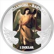 1 Dollar - Elizabeth II Archangel Raphael, Solomon Islands, 2009-2011 reverse image