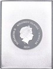 1 Dollar - Elizabeth II Sunflowers obverse image