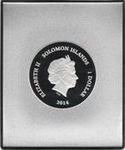 1 Dollar - Elizabeth II The Kiss obverse image