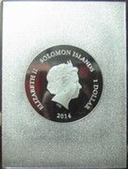 1 Dollar - Elizabeth II The Scream obverse image