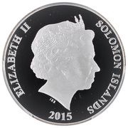 1 Dollar - Elizabeth II 200 Years Battle of Waterloo obverse image