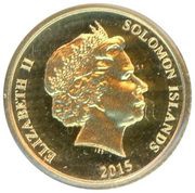 1 Dollar - Elizabeth II 200 Years Battle of Waterloo obverse image