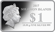 1 Dollar - Elizabeth II Platinum Wedding obverse image
