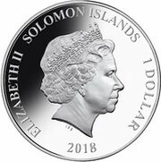 1 Dollar - Elizabeth II Royal Air Force Centenary obverse image