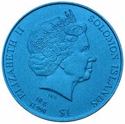 1 Dollar - Elizabeth II Atlas obverse image