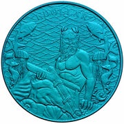 1 Dollar - Elizabeth II Oceanus, Solomon Islands, 2018 reverse image