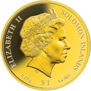 1 Dollar - Elizabeth II Eiffel Tower obverse image