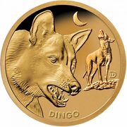 1 Dollar - Elizabeth II Dingo, Solomon Islands, 2019 reverse image