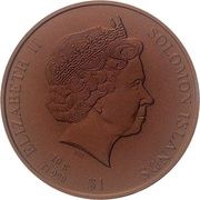 1 Dollar - Elizabeth II Clash of the Titans obverse image