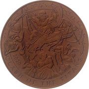 1 Dollar - Elizabeth II Clash of the Titans reverse image