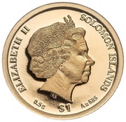 1 Dollar - Elizabeth II Raphael obverse image