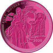 1 Dollar - Elizabeth II Rhea reverse image