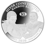 1 Dollar - Elizabeth II Bamboo Band, Solomon Islands, 2020 reverse image