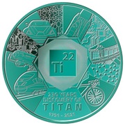 1 Dollar - Elizabeth II Titan, Solomon Islands, 2021 reverse image