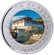 1000 Ngultrum Year of the Dragon obverse image