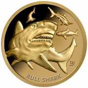 1 Dollar - Elizabeth II Bull Shark reverse image
