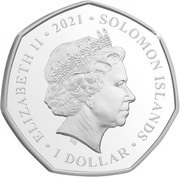 1 Dollar - Elizabeth II UEFA Euro 2020 obverse image