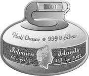 1 Dollar - Elizabeth II Curling: Stone obverse image
