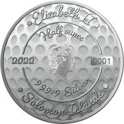 1 Dollar - Elizabeth II Golf: Ball obverse image