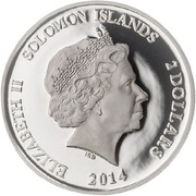 2 Dollars - Elizabeth II Scarab obverse image