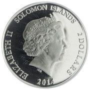 2 Dollars - Elizabeth II Alice in Wonderland obverse image