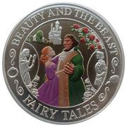 2 Dollars - Elizabeth II Beauty and the Beast, Solomon Islands, 2014 reverse image