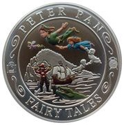 2 Dollars - Elizabeth II Peter Pan, Solomon Islands, 2014 reverse image