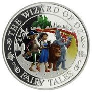 2 Dollars - Elizabeth II The Wizard of Oz, Solomon Islands, 2014 reverse image