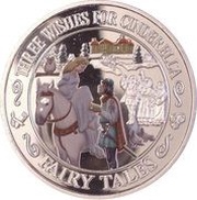 2 Dollars - Elizabeth II Three wishes for Cinderella, Solomon Islands, 2014 reverse image